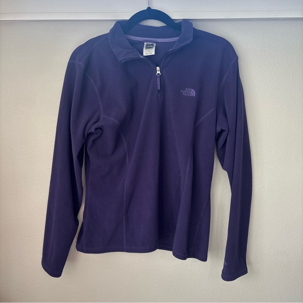 The North Face Women’s Purple Fleece Pullover | 1/4 Zip Jacket‎ Size L